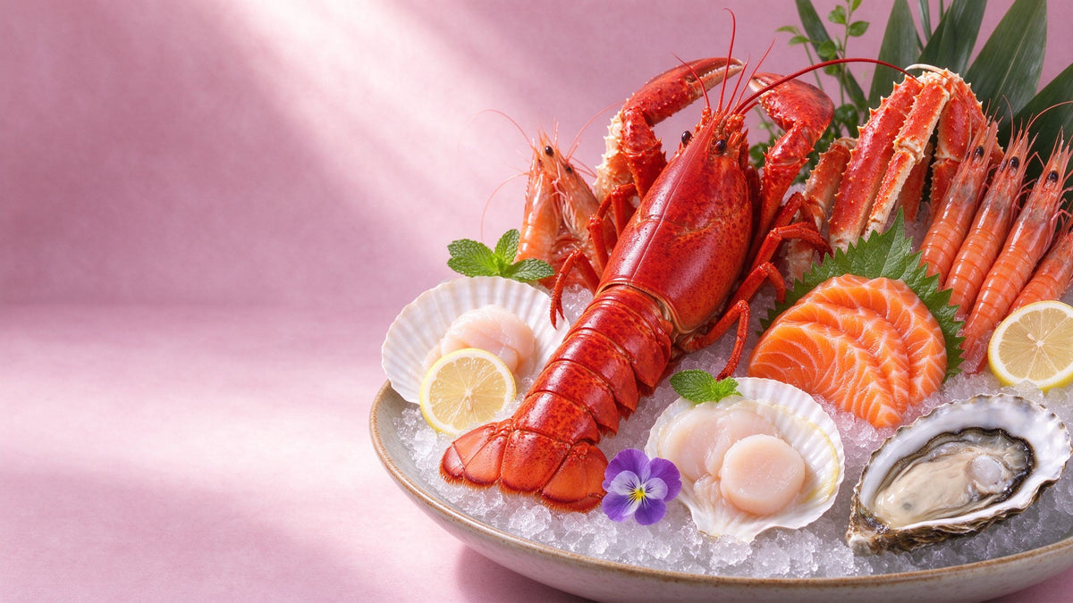 DOMINIC STEWART seafood cover