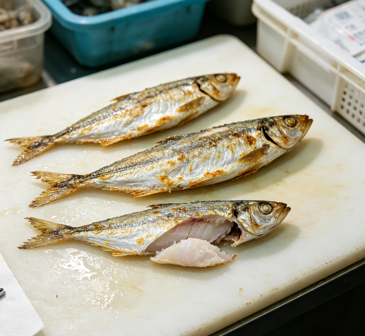 Fried Sardines
